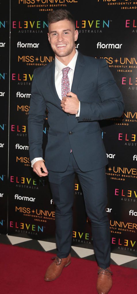 Rob Lipsett at the final of Miss Universe Ireland 2018 at the Round Room of Dublin’s Mansion House. Picture: Brian McEvoy.