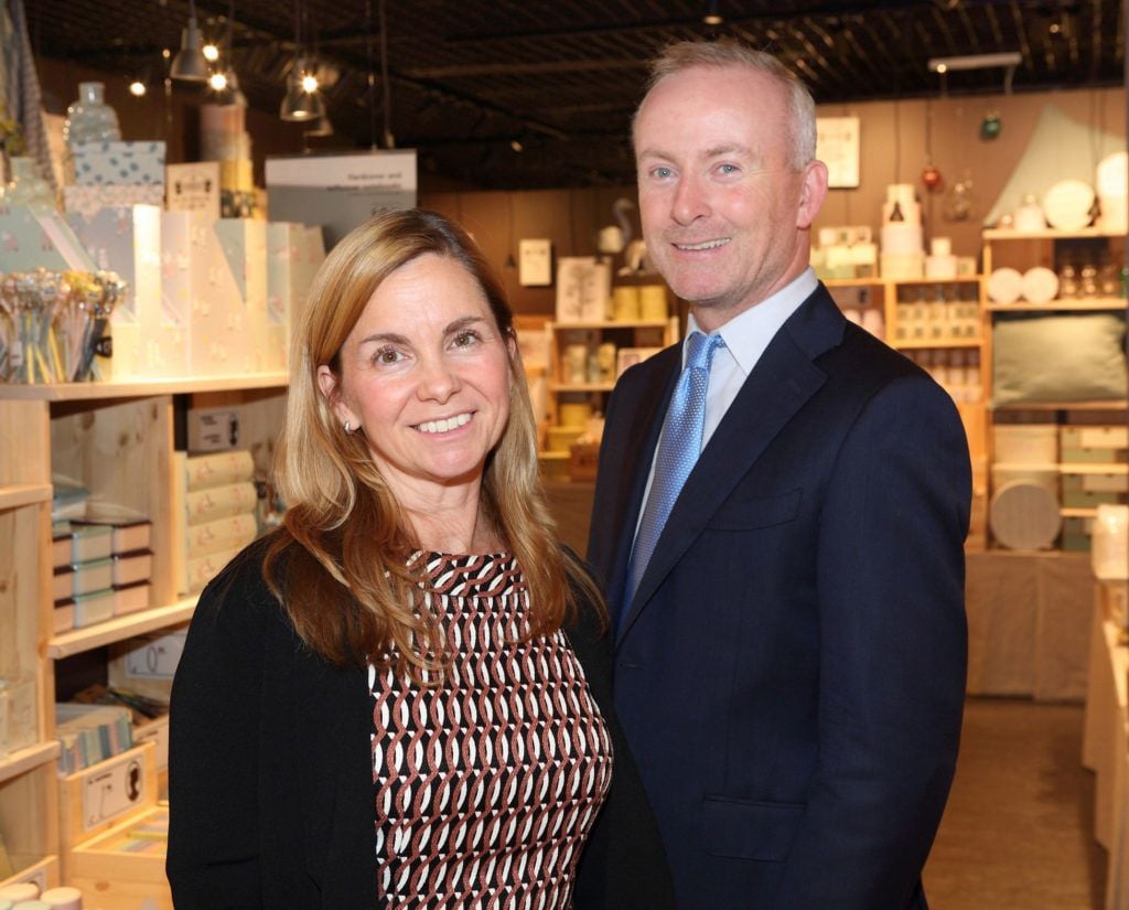 Heather Lawlor and Niall Lawlor at the opening of Søstrene Grene on South Great Georges Street, Dublin. Picture: Brian McEvoy Photograpy 