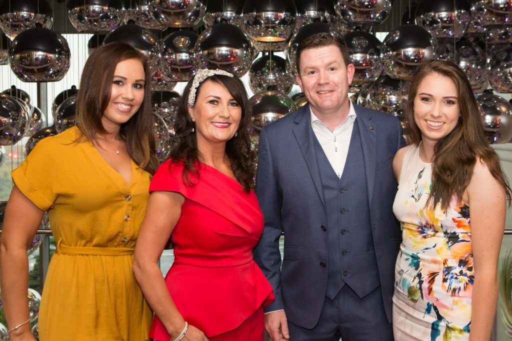 Therese Leahy, Mary and John Butler and Sinead Gaffney at the Ladies Day After Party in the g Hotel & Spa. Photo: Martina Regan