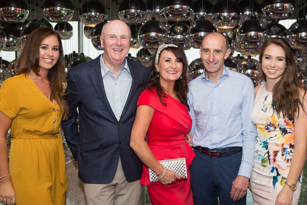 Therese Leahy, Denis Egan, Mary Butler, Pat Malone and Sinead Gaffney at the Ladies Day After Party in the g Hotel & Spa. Photo: Martina Regan