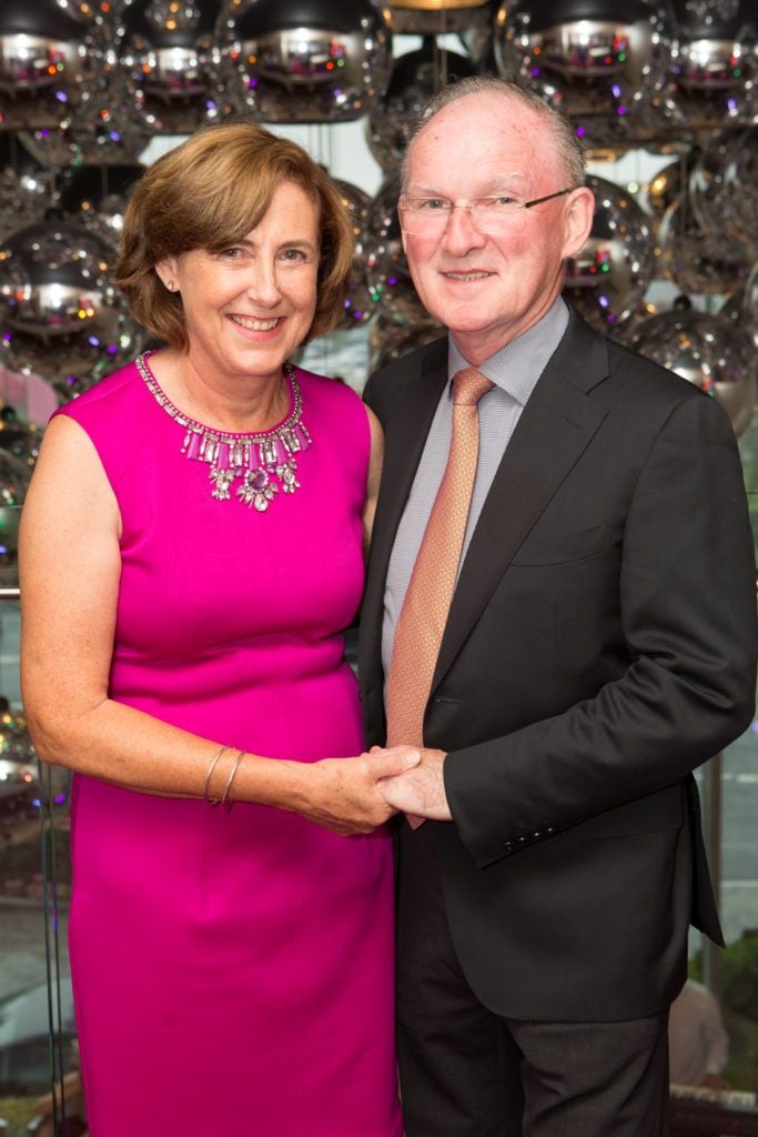 Anne and Dr. Adrian McGoldrick at the Ladies Day After Party in the g Hotel & Spa. Photo: Martina Regan