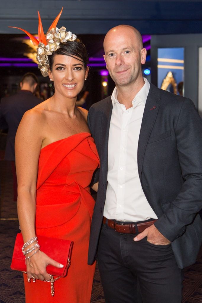 Lisa McGowan and Chris McManus at the Ladies Day After Party in the g Hotel & Spa. Photo: Martina Regan