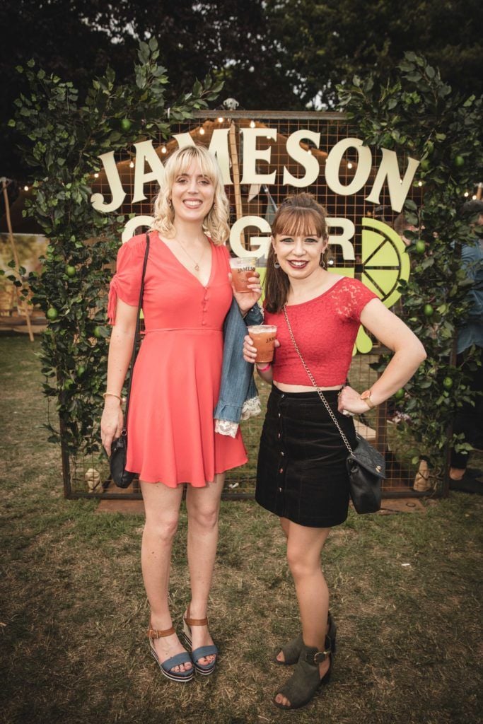 Pictured here is Ciara Aherne and Laura Kaar at The Big Grill in partnership with Jameson Irish Whiskey. Picture: Derek Kennedy