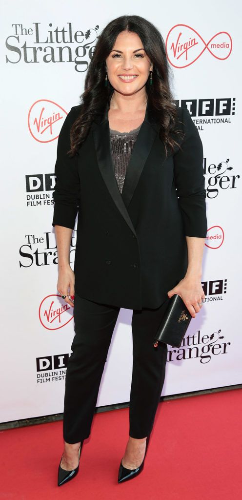 Lisa Cannon at the European premiere of The Little Stranger, presented in association with Pathe and the Virgin Media Dublin International Film Festival at the Lighthouse Cinema, Dublin. Photo: Brian McEvoy