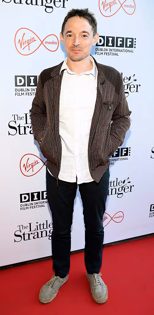 Hugh O Connor at the European premiere of The Little Stranger, presented in association with Pathe and the Virgin Media Dublin International Film Festival at the Lighthouse Cinema, Dublin. Photo: Brian McEvoy