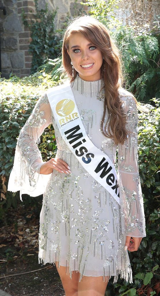 Miss Wexford Lucy Butler pictured at a special preview of the Miss Ireland 2018 finalists at the Bonnington Hotel, Dublin. Photo: Brian McEvoy