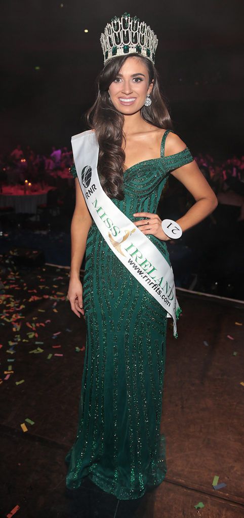 Miss So Amazing Fashion - Aoife O Sullivan from Ballinadee, Kinsale, Cork who was crowned Miss Ireland 2018 at Dublin's Helix Theatre. Photo by Brian McEvoy