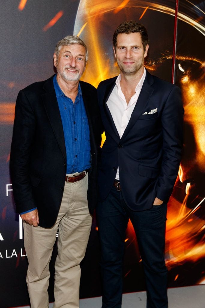 William McCrea and Johnathan McCrea pictured at an exclusive first look at up-coming feature film First Man at Dublin's Light House Cinema. Picture Andres Poveda