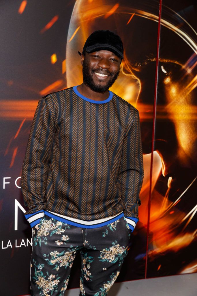 Timi Ogunyemi pictured at an exclusive first look at up-coming feature film First Man at Dublin's Light House Cinema. Picture Andres Poveda