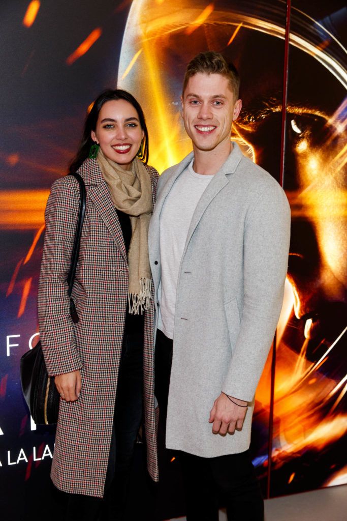 Remy Naidoo and Charlie Maher pictured at an exclusive first look at up-coming feature film First Man at Dublin's Light House Cinema. Picture Andres Poveda