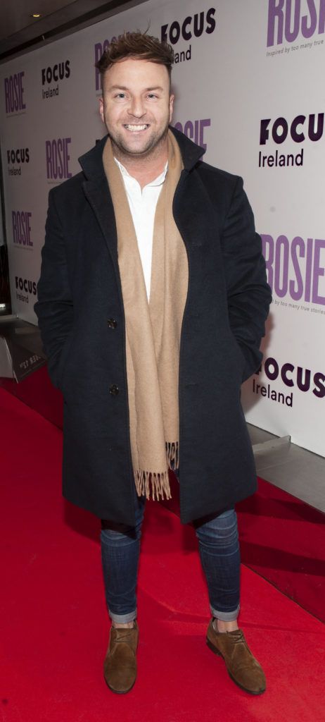 Wayne Law pictured at the European premiere of 'Rosie' at the Light House Cinema, Dublin. Photo: Patrick O'Leary