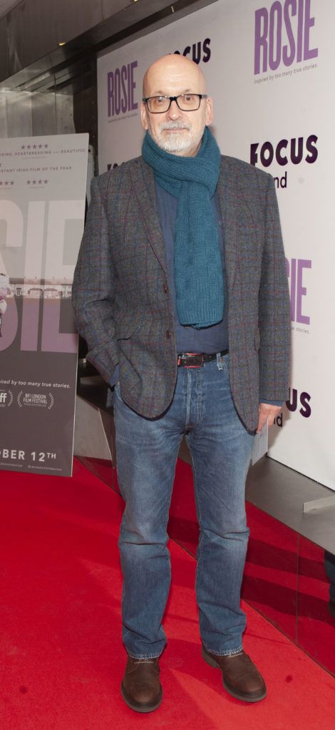 Roddy Doyle pictured at the European premiere of 'Rosie' at the Light House Cinema, Dublin. Photo: Patrick O'Leary