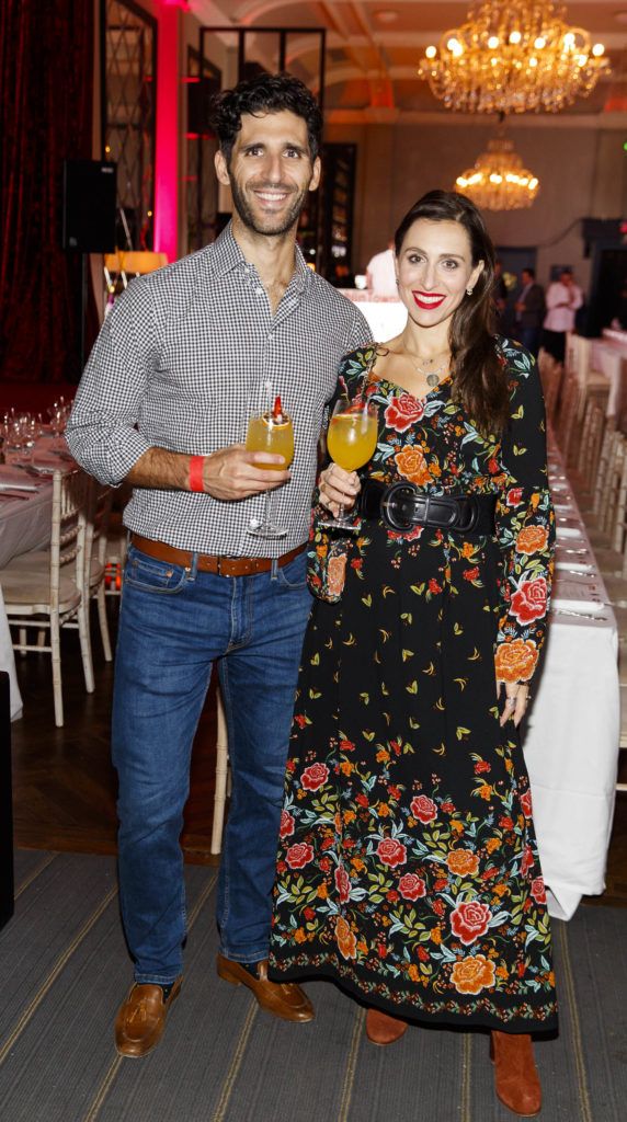 Antonios Gkogkakis and Kassiani Cheirogeorgou pictured at the official launch of DublinTown's inaugural Food & Drink Festival on October 1st 2018. Picture Andres Poveda