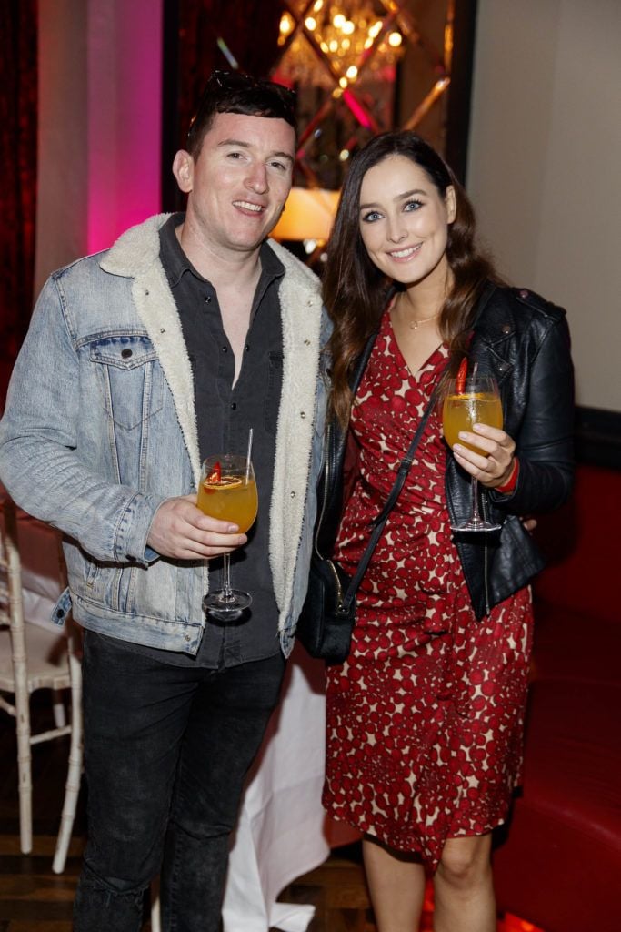 Evan Doherty and Rachel Purcell pictured at the official launch of DublinTown's inaugural Food & Drink Festival on October 1st 2018. Picture Andres Poveda