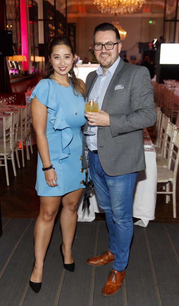 Nirina Plunkett and Clyde Carroll pictured at the official launch of DublinTown's inaugural Food & Drink Festival on October 1st 2018. Picture Andres Poveda