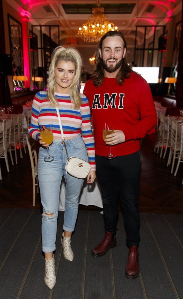 Ashley Kehoe and Chris Mellon pictured at the official launch of DublinTown's inaugural Food & Drink Festival on October 1st 2018. Picture Andres Poveda