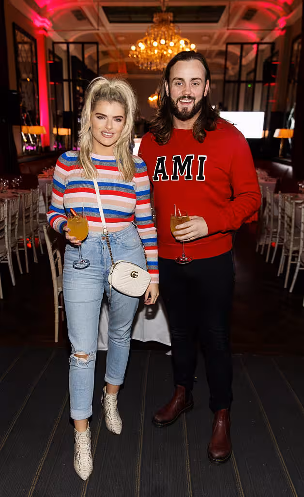 Ashley Kehoe and Chris Mellon pictured at the official launch of DublinTown's inaugural Food & Drink Festival on October 1st 2018. Picture Andres Poveda