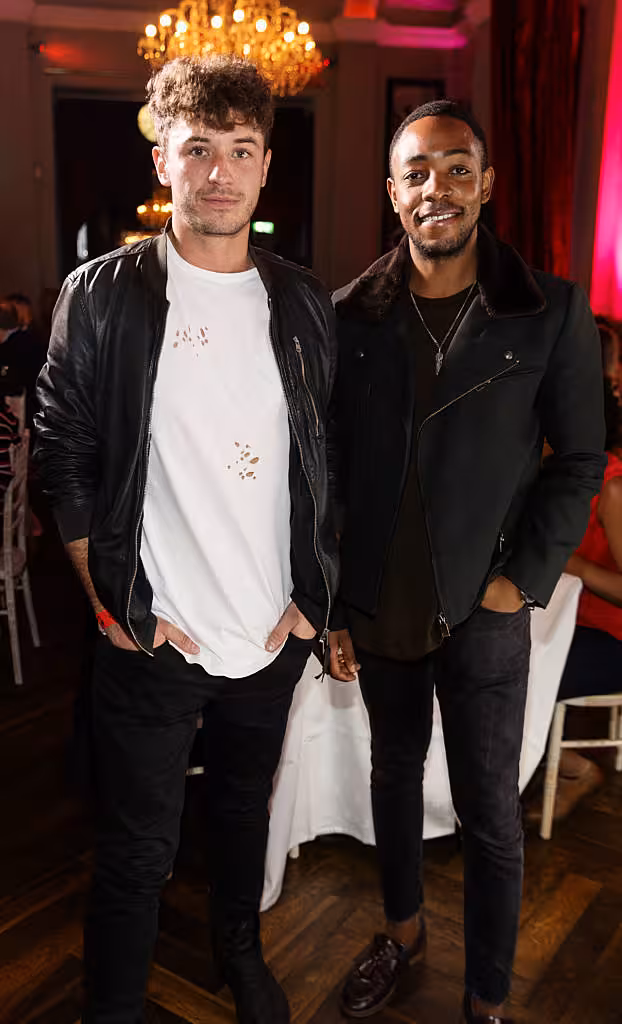 Phill Costello and Lawson Mpame pictured at the official launch of DublinTown's inaugural Food & Drink Festival on October 1st 2018. Picture Andres Poveda