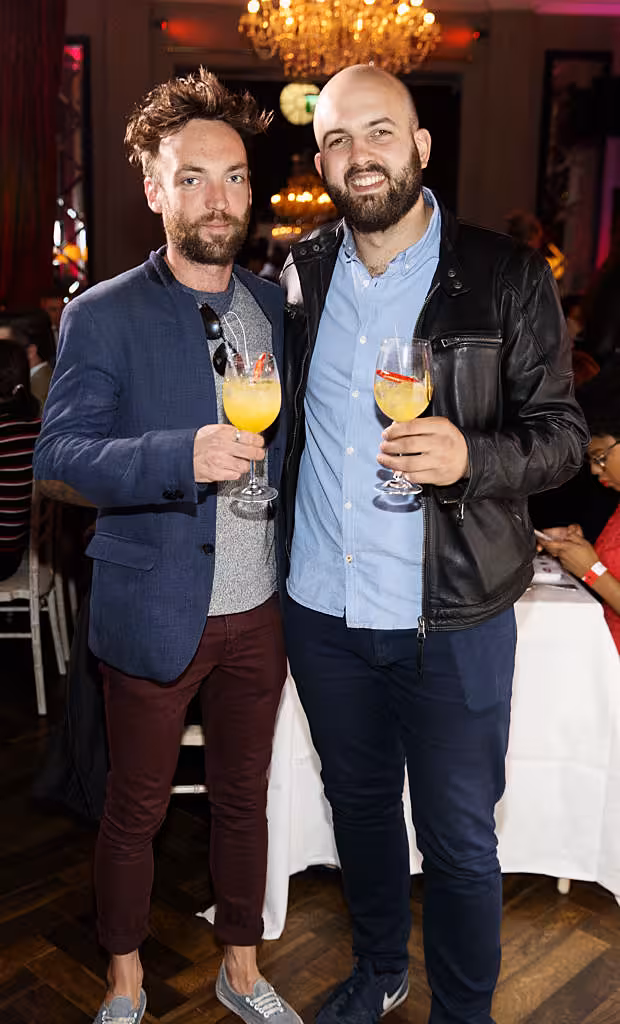 Rob Murphy and Calum Murray pictured at the official launch of DublinTown's inaugural Food & Drink Festival on October 1st 2018. Picture Andres Poveda