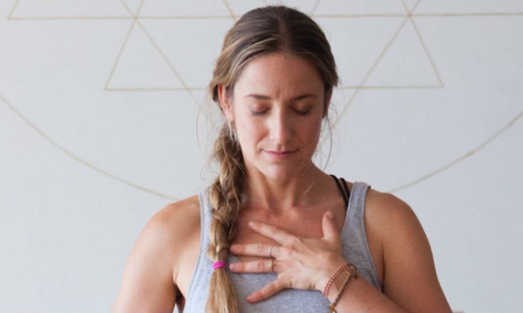 Ease daily stress with this no-hassle triangle breathing exercise