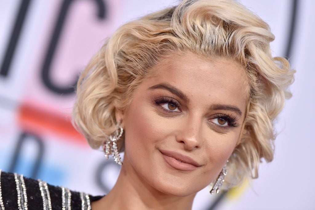 Bebe Rexha attends the 2018 American Music Awards at Microsoft Theater on October 9, 2018 in Los Angeles, California.  (Photo by Axelle/Bauer-Griffin/FilmMagic)