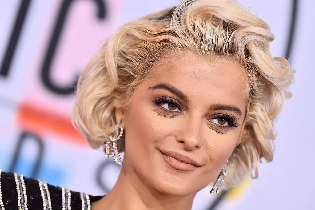 Bebe Rexha attends the 2018 American Music Awards at Microsoft Theater on October 9, 2018 in Los Angeles, California.  (Photo by Axelle/Bauer-Griffin/FilmMagic)