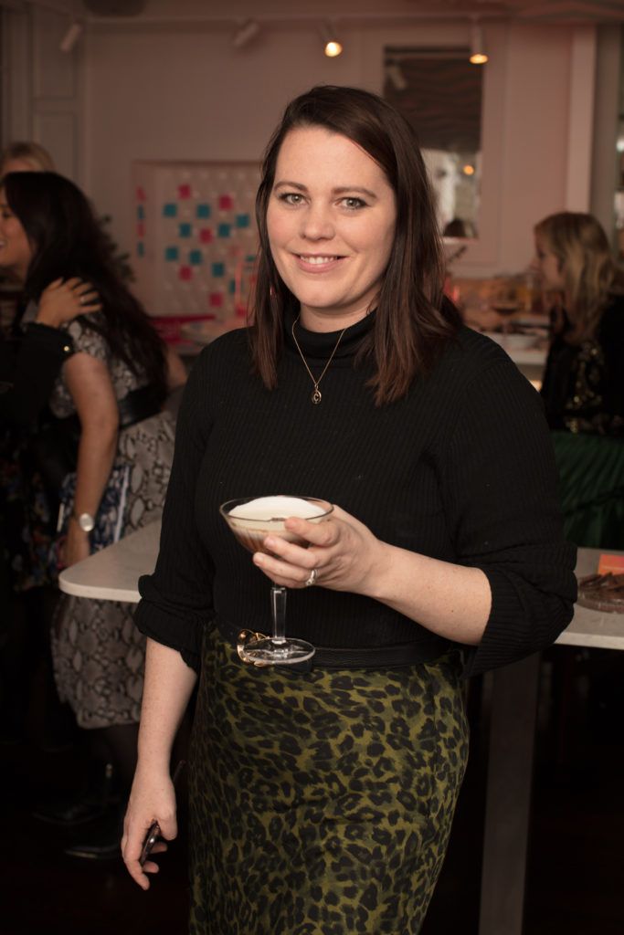 Corina Gaffey pictured at the launch of Lily O’Brien’s 'Share Wisely' bags. Photo: Anthony Woods