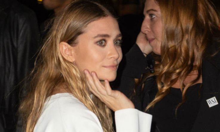 We are stealing this Ashley Olsen look for our winter work wardrobe