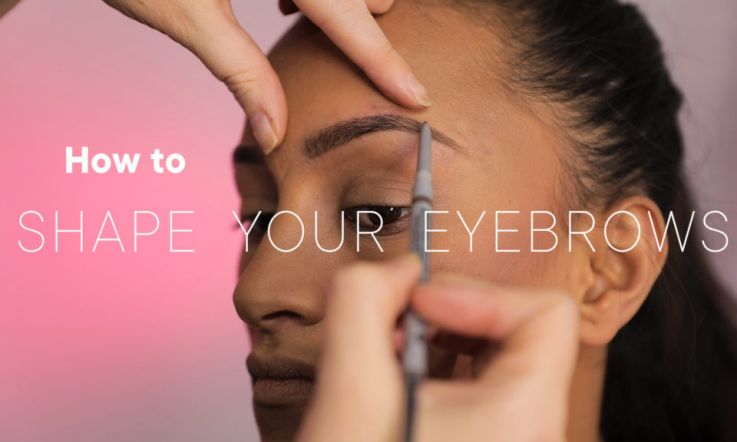 How to shape your eyebrows