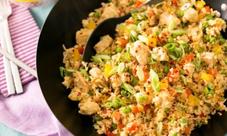 CHICKEN EGG FRIED RICE - with ilovecooking.ie