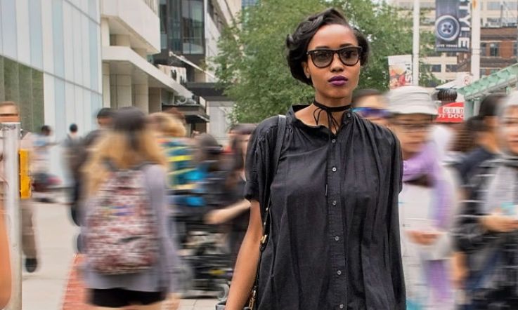 This is the street style outfit we're stealing for brunch