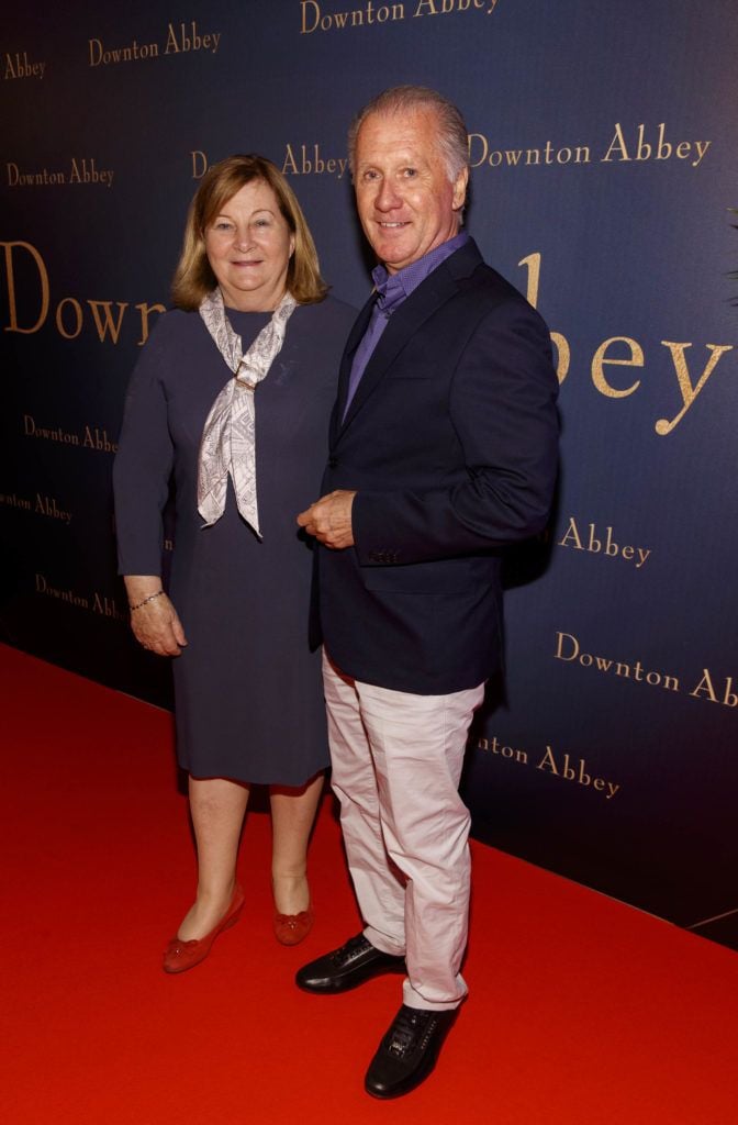 Parent of Downton Abbey's Allen Leech, Kay and David Leech pictured at the Universal Pictures Irish premiere screening of DOWNTON ABBEY at The Stella Theatre, Rathmines. Releasing in cinemas across Ireland from this Friday September 13th, starring the original cast, the worldwide phenomenon DOWNTON ABBEY, becomes a grand motion picture event. Picture Andres Poveda