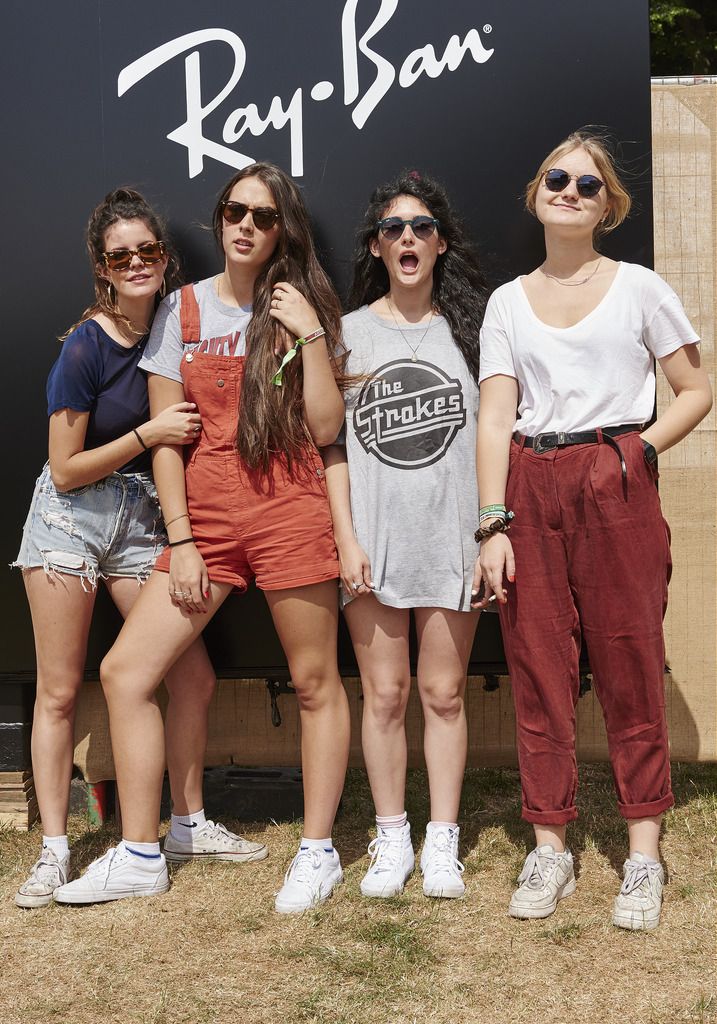 LONDON, UNITED KINGDOM - JUNE 18:  In this handout image supplied by Ray-Ban, Hinds poses at the Ray-Ban Rooms at Barclaycard Presents British Summer Time in Hyde Park on June 18, 2015 in London, United Kingdom. (Photo by Joe Quigg/Ray-Ban via Getty Images)