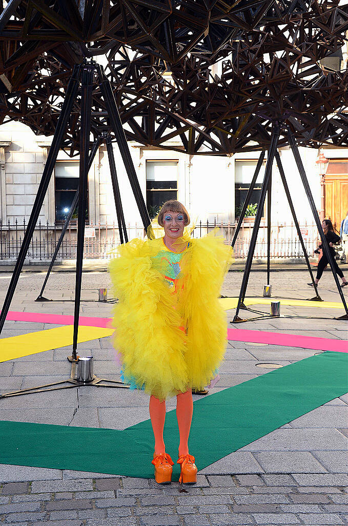 LONDON, ENGLAND - JUNE 03:  Grayson Perry attends the Royal Academy of Arts Summer Exhibition on June 3, 2015 in London, England.  (Photo by Stuart C. Wilson/Getty Images)