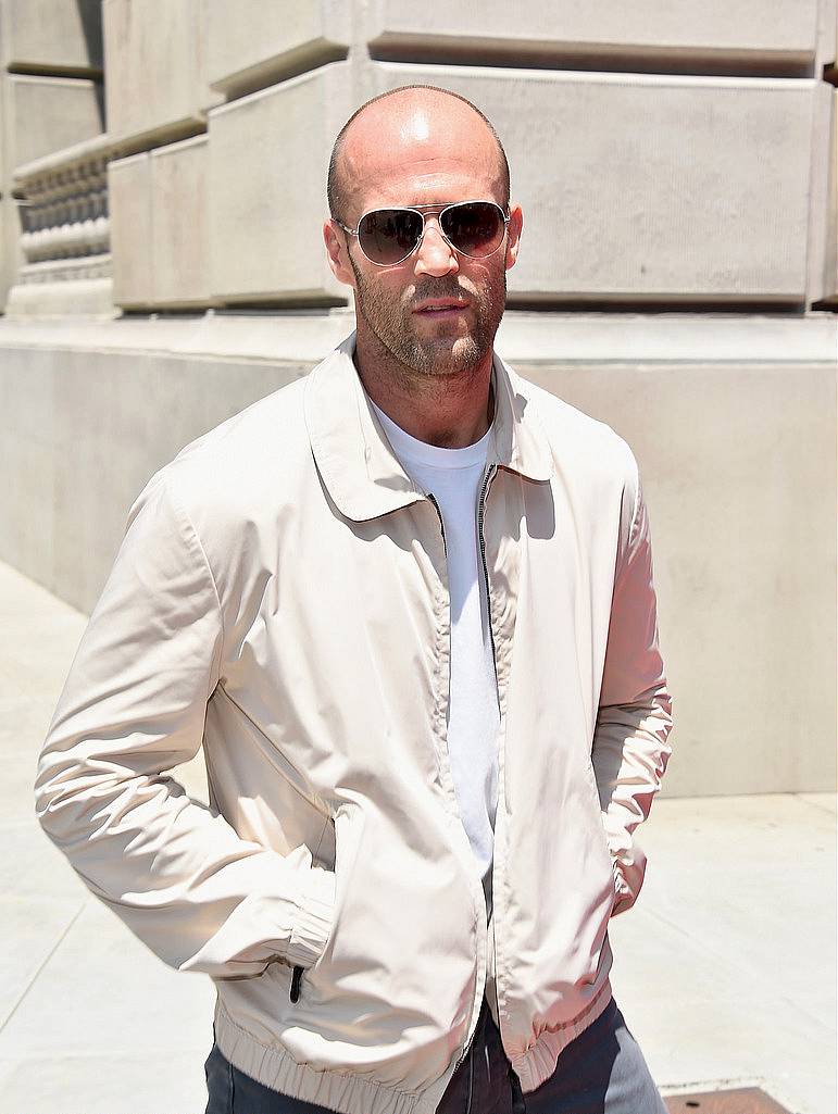 UNIVERSAL CITY, CA - JUNE 23:  Actor Jason Statham attends the premiere press event for the new Universal Studios Hollywood Ride "Fast & Furious-Supercharged" at Universal Studios Hollywood on June 23, 2015 in Universal City, California.  (Photo by Alberto E. Rodriguez/Getty Images)