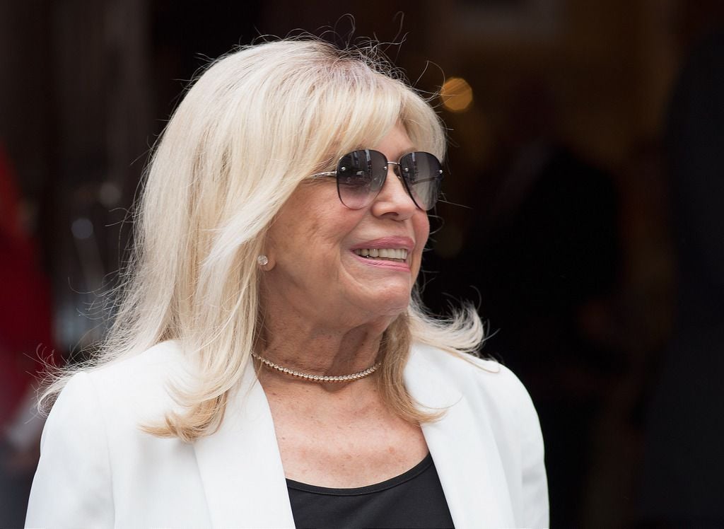 LONDON, ENGLAND - JULY 20:  Nancy Sinatra attends the press night of "Sinatra At The London Palladium" at London Palladium on July 20, 2015 in London, England.  (Photo by Tabatha Fireman/Getty Images)