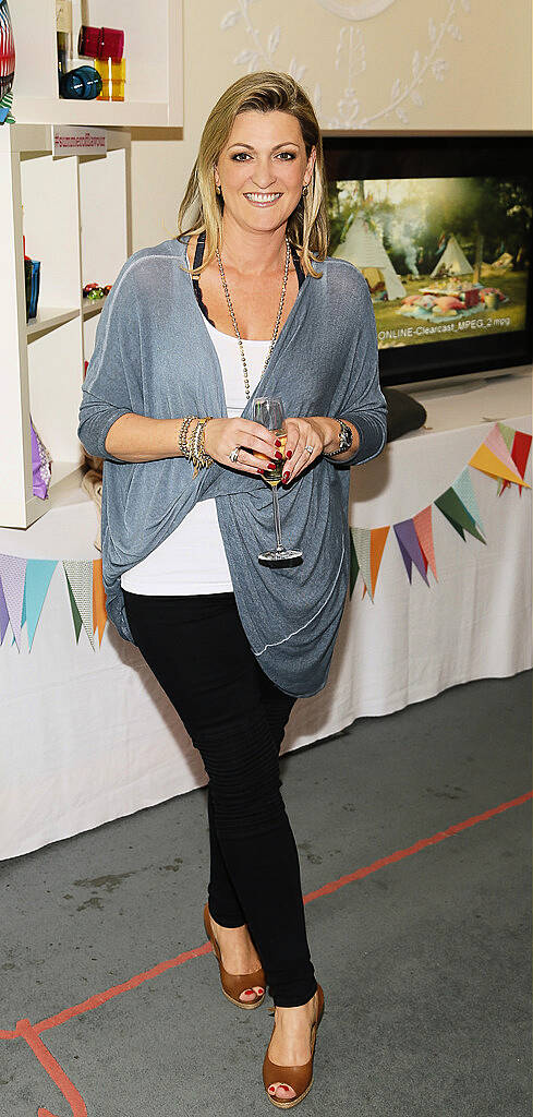 Emma Copolla at the Marks & Spencer Summer of Flavour event in Ely PLace-photo Kieran Harnett