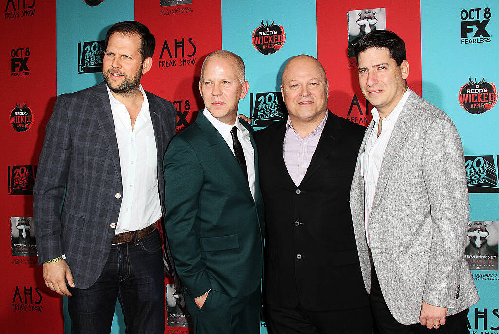 Featuring: Ryan Murphy,Michael Chiklis

 Adriana M. Barraza/WENN.com