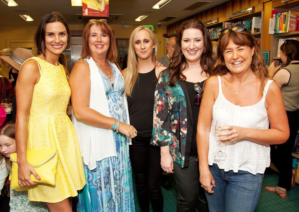 Paul Sherwood Photography Â© 2015
Launch of Caroline Grace Cassidy's book 'Already Taken' held in Dubray books, Grafton Street, Dublin. July 2015.
Pictured - Alison Canavan, Barbara Scully, Caroline Grace Cassidy, Elaine Crowley, Fiona Looney