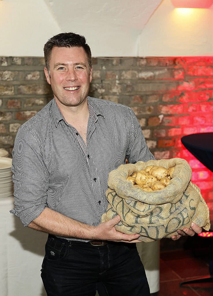 Michael McKillop at the Marks & Spencer Summer of Flavour event in Ely PLace-photo Kieran Harnett