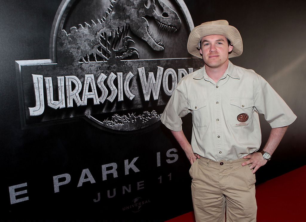 Sean Markey at The Irish premiere screening of Jurassic World at The Savoy Cinema,O Connell Street,Dublin.Pic Brian McEvoy.