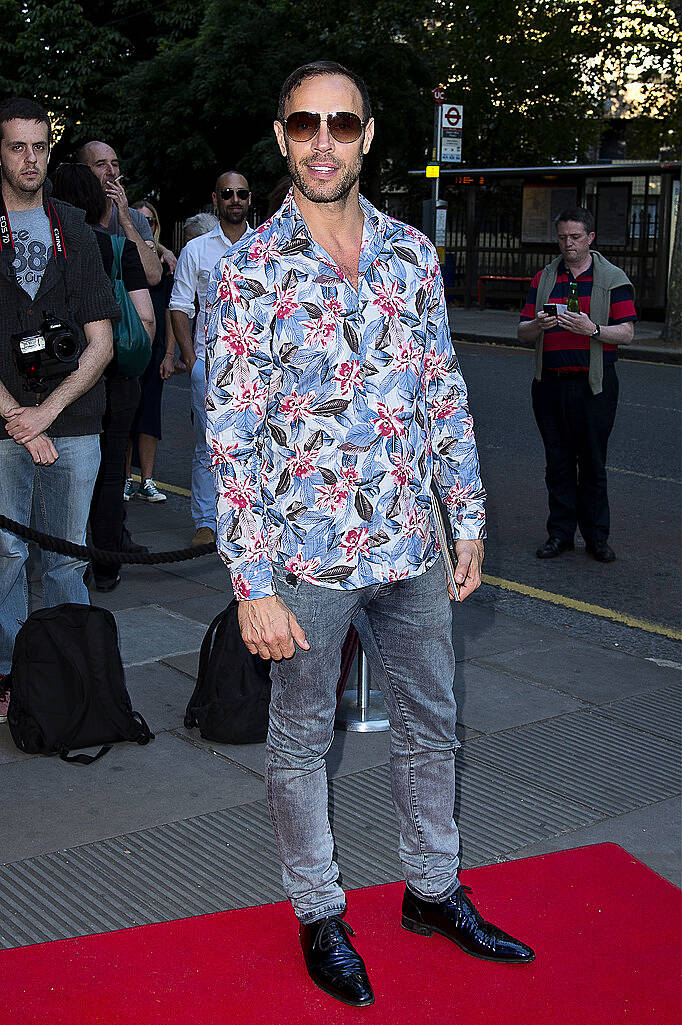 LONDON, ENGLAND - JULY 19:  Jason Gardiner attends a gala performance of Matthew Bourne's "The Car Man" at Sadlers Wells Theatre on July 19, 2015 in London, England.  (Photo by Ben A. Pruchnie/Getty Images)