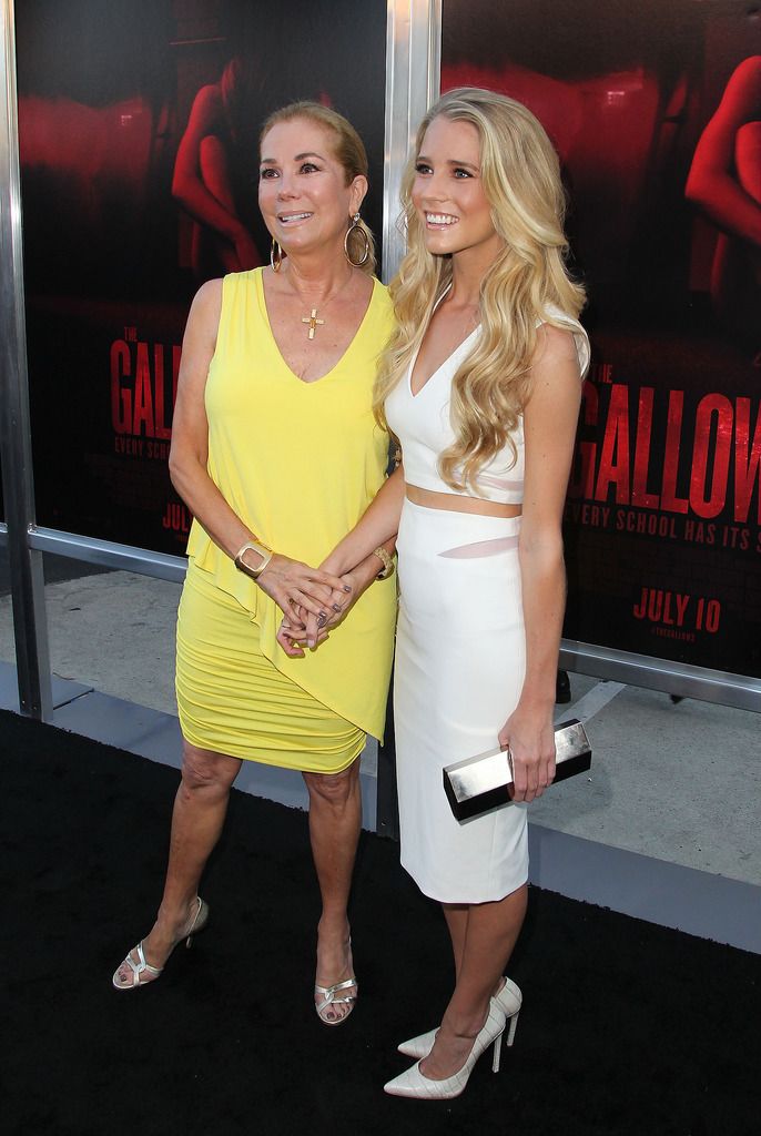 LOS ANGELES, CA - JULY 07:  Kathie Lee Gifford and Cassidy Gifford attend New Line Cinema's Premiere Of "The Gallows" at Hollywood High School on July 7, 2015 in Los Angeles, California.  (Photo by David Buchan/Getty Images)
