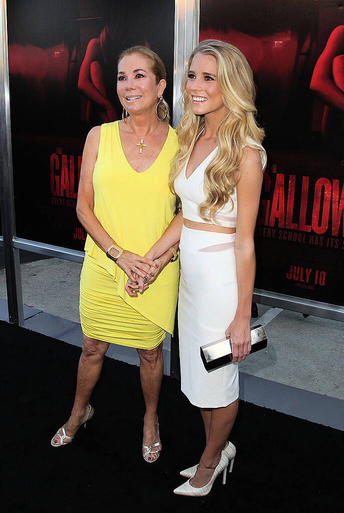 LOS ANGELES, CA - JULY 07:  Kathie Lee Gifford and Cassidy Gifford attend New Line Cinema's Premiere Of "The Gallows" at Hollywood High School on July 7, 2015 in Los Angeles, California.  (Photo by David Buchan/Getty Images)