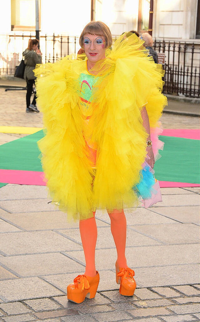 LONDON, ENGLAND - JUNE 03:  Grayson Perry attends the Royal Academy of Arts Summer Exhibition on June 3, 2015 in London, England.  (Photo by Stuart C. Wilson/Getty Images)