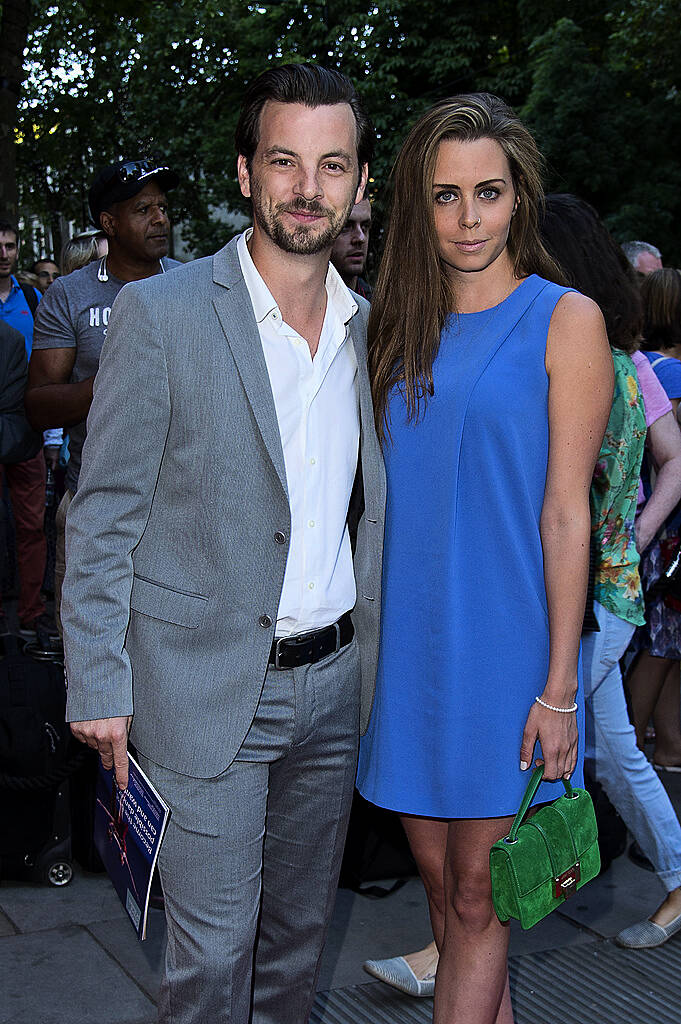 LONDON, ENGLAND - JULY 19:  April Robinson and Gethin Anthony attends a gala performance of Matthew Bourne's "The Car Man" at Sadlers Wells Theatre on July 19, 2015 in London, England.  (Photo by Ben A. Pruchnie/Getty Images)