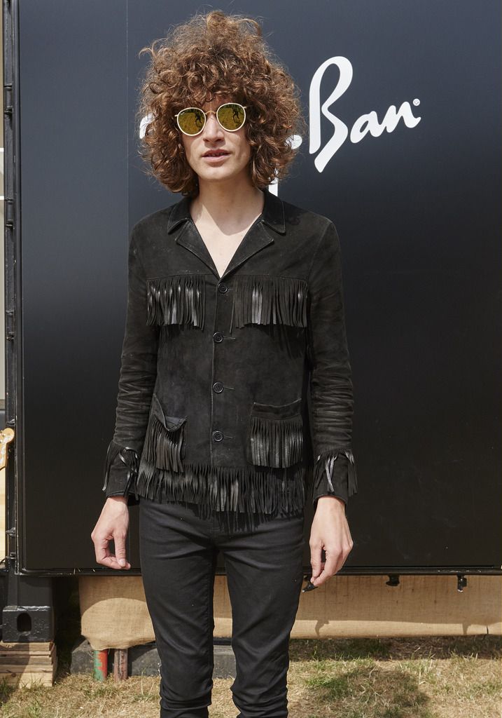 LONDON, UNITED KINGDOM - JUNE 18:  In this handout image supplied by Ray-Ban, Temples James Bagshaw poses at the Ray-Ban Rooms at Barclaycard Presents British Summer Time in Hyde Park on June 18, 2015 in London, United Kingdom. (Photo by Joe Quigg/Ray-Ban via Getty Images)