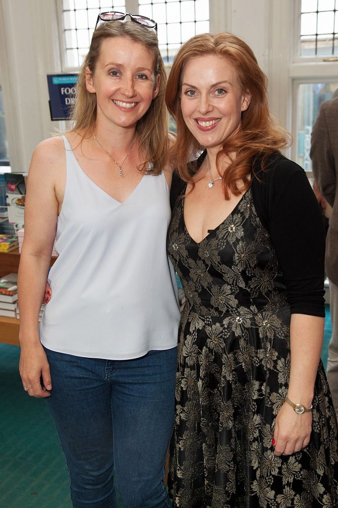 Paul Sherwood Photography Â© 2015
Launch of Caroline Grace Cassidy's book 'Already Taken' held in Dubray books, Grafton Street, Dublin. July 2015.
Pictured - Sarah Flood, Clelia Murphy