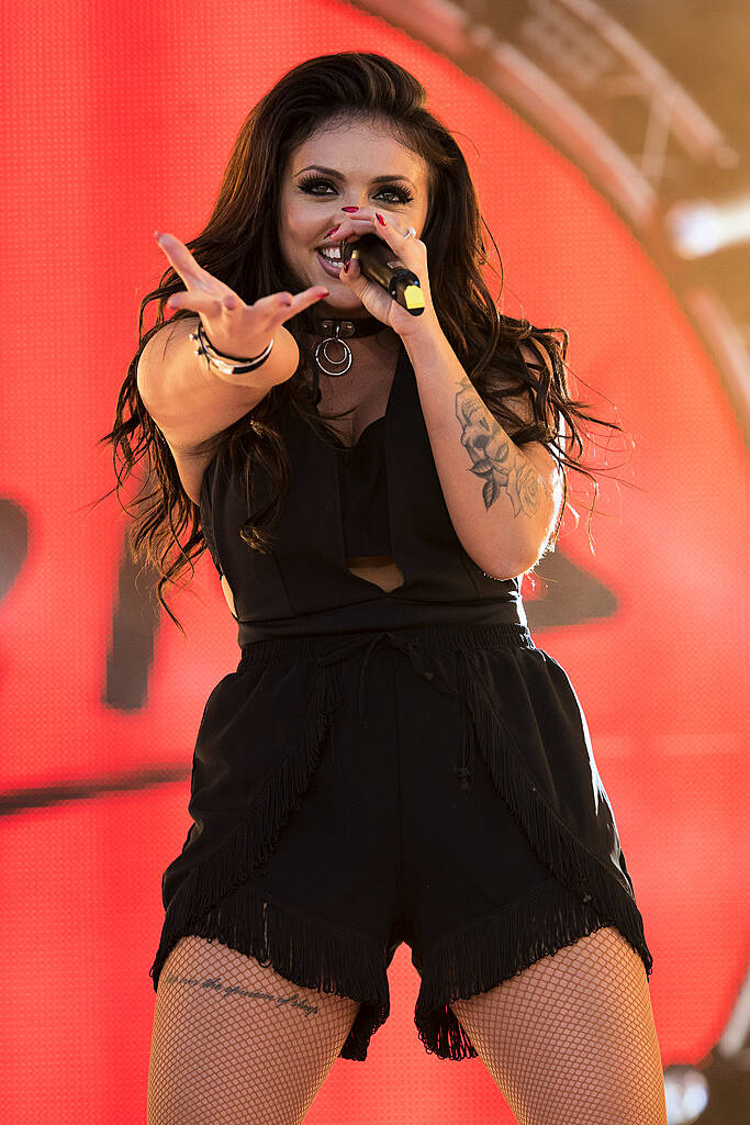 PLYMOUTH, ENGLAND - JULY 22:  Jesy Nelson of Little Mix performs on stage during MTV Crashes Plymouth at Plymouth Hoe on July 22, 2014 in Plymouth, England.  (Photo by Matthew Horwood/Getty Images for MTV UK)