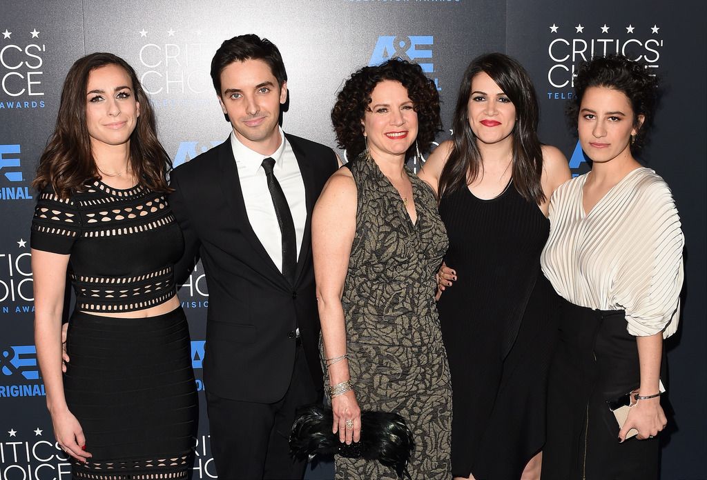 BEVERLY HILLS, CA - MAY 31:  Actresses Susie Essman (C), Abbi Jacobson (2nd from R), Ilana Glazer (far R) and guests attend the 5th Annual Critics' Choice Television Awards at The Beverly Hilton Hotel on May 31, 2015 in Beverly Hills, California.  (Photo by Jason Merritt/Getty Images)